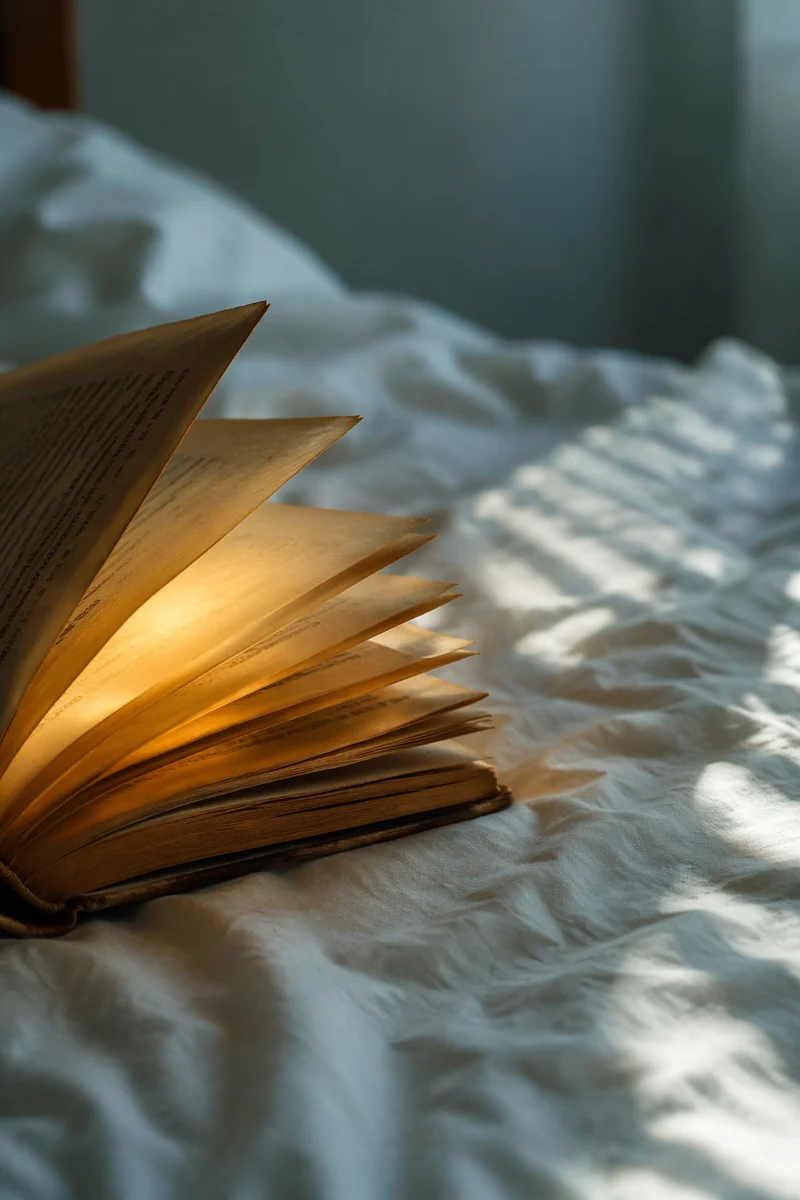 Wisdom Light From an Open Book